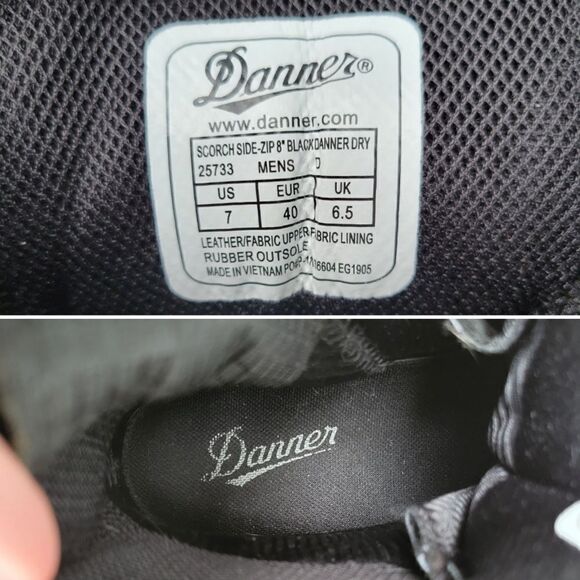 Danner Scorch Side Zip 8\